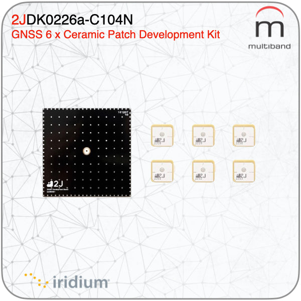 2JDK0226a-C104N Iridium Ceramic Patch Development Kit 25mm